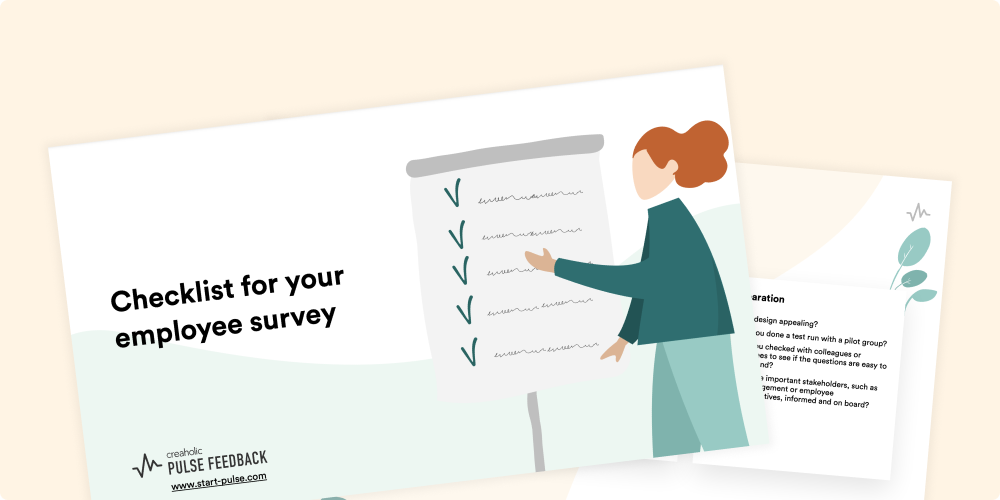 Checklist for your employee survey