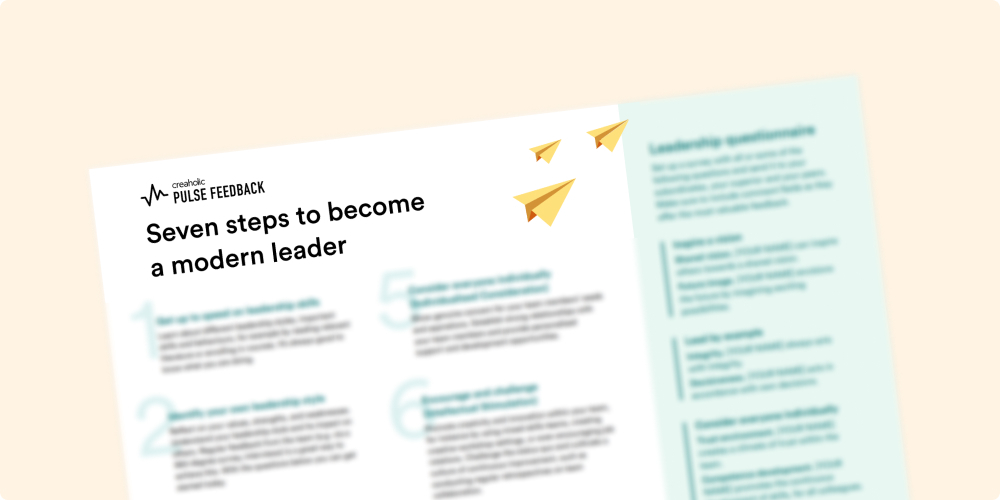 Preview of leadership questionnaire & tips